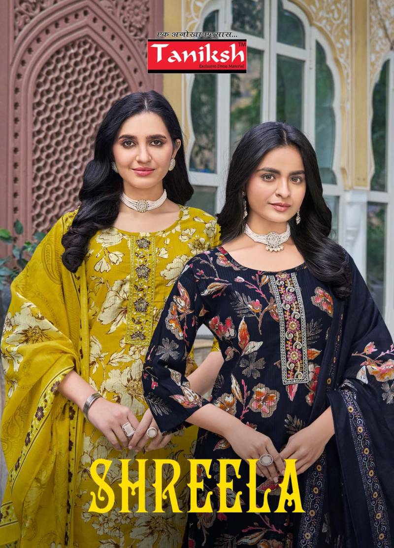 Taniksh Shreela Vol 1 Daily Wear Printed Kurti Bottom With Dupatta