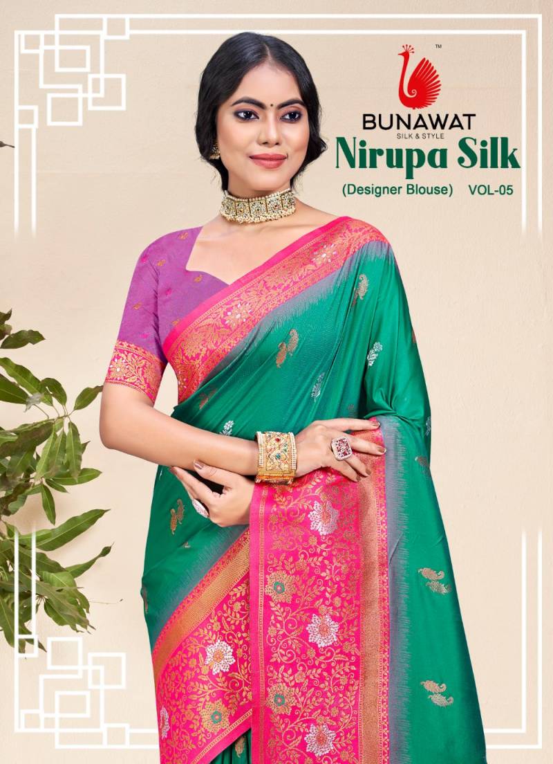 Bunawat Nirupa Vol 5 Silk Traditional Saree Collection