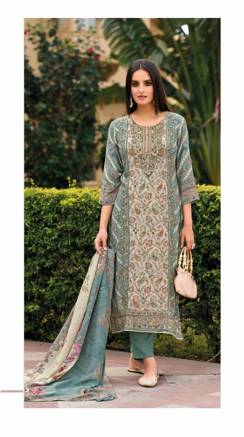 Shree Kt 122 Printed Designer Salwar Suits Collection