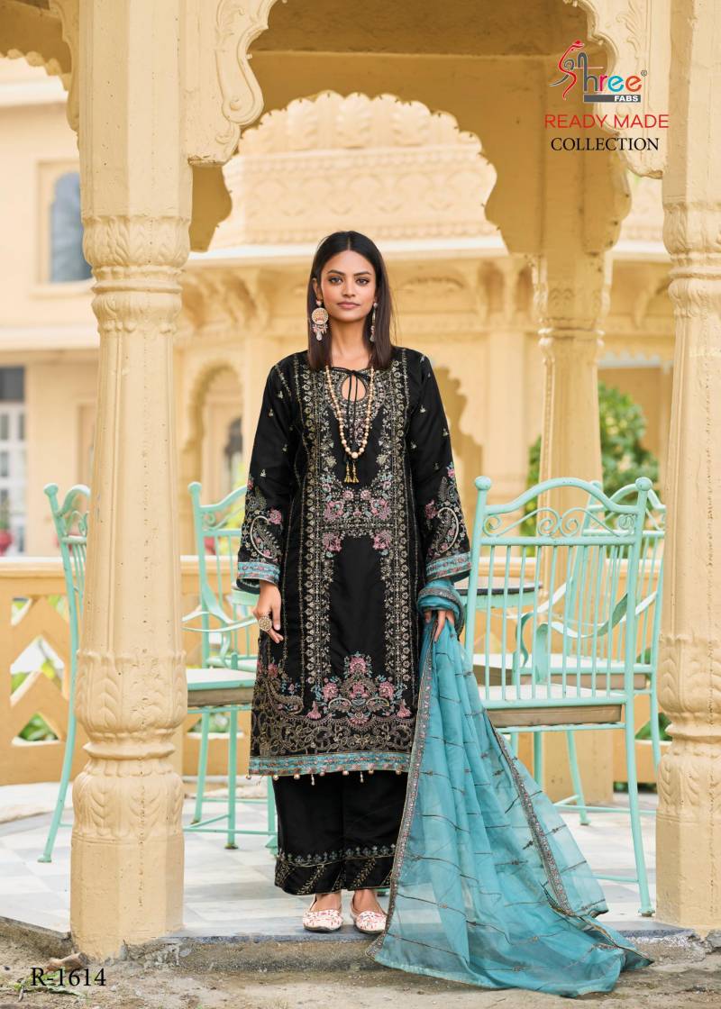 Shree R 1614 Pakistani Ready Made Salwar Suits Collection