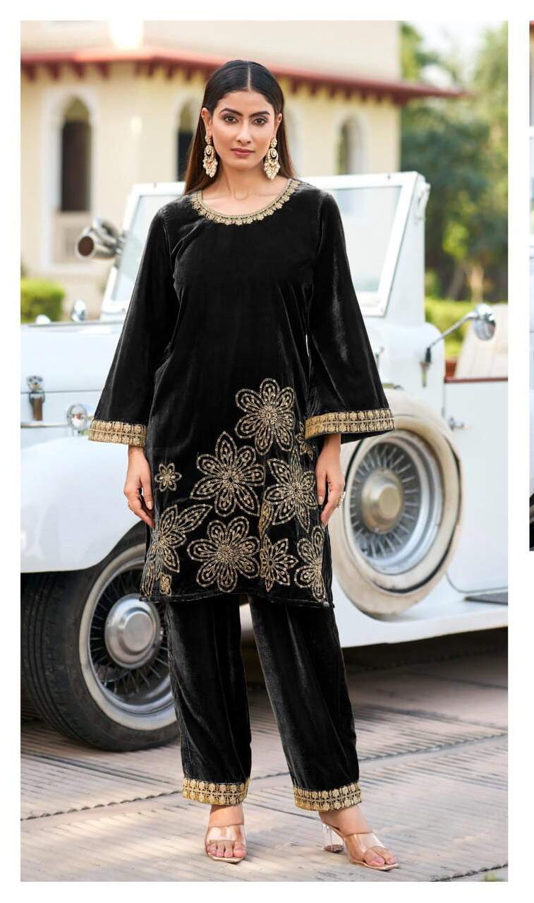 Deepsy D 603 Velvet Pakistani Readymade Suits Collection