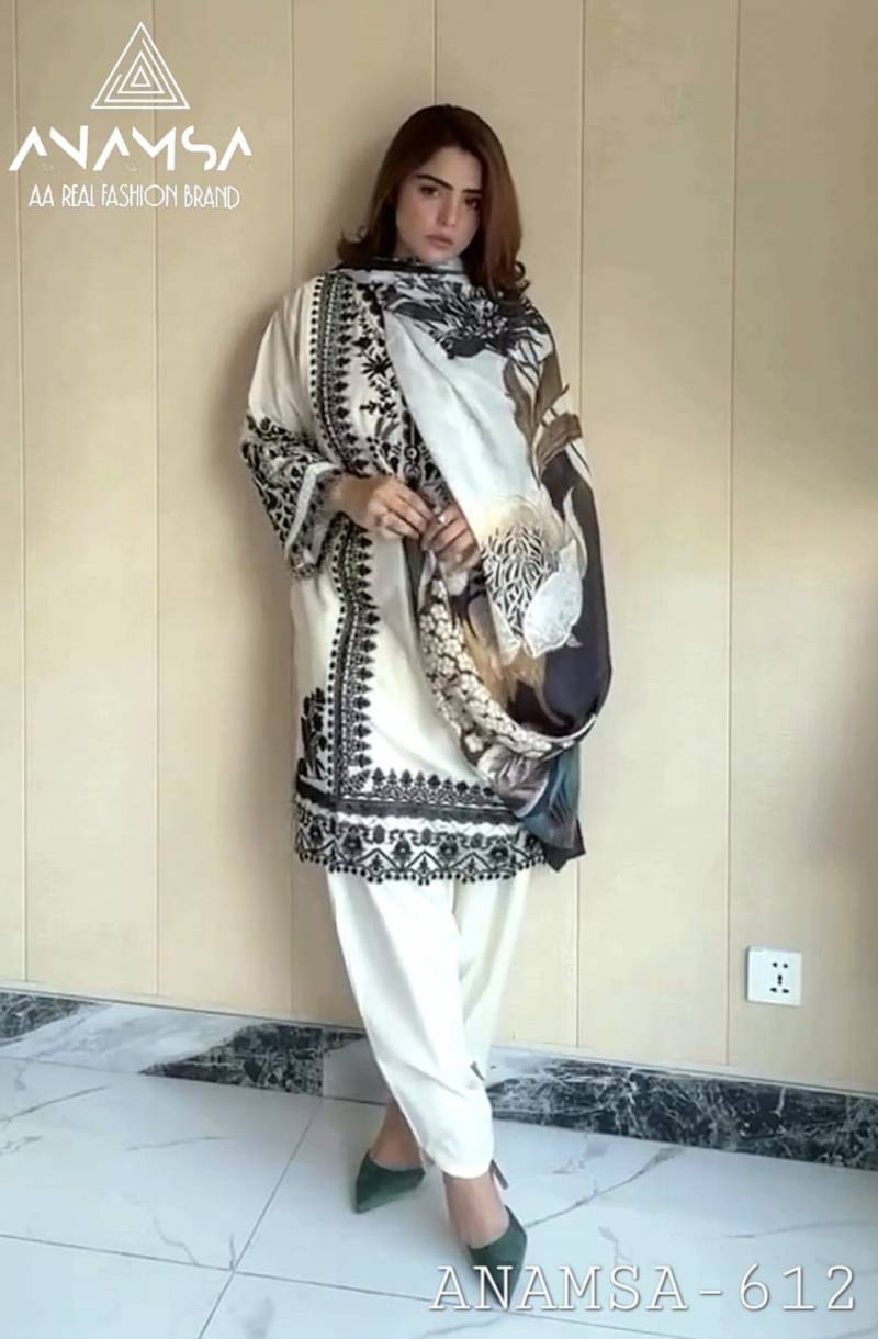 Anamsa 612 Embroidered Pakistani Salwar Suits