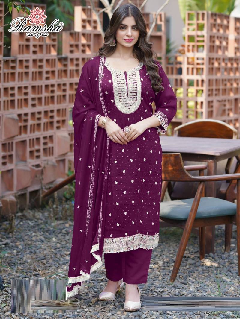 Ramsha R 1230 E To H Pakistani Salwar Suits Collection