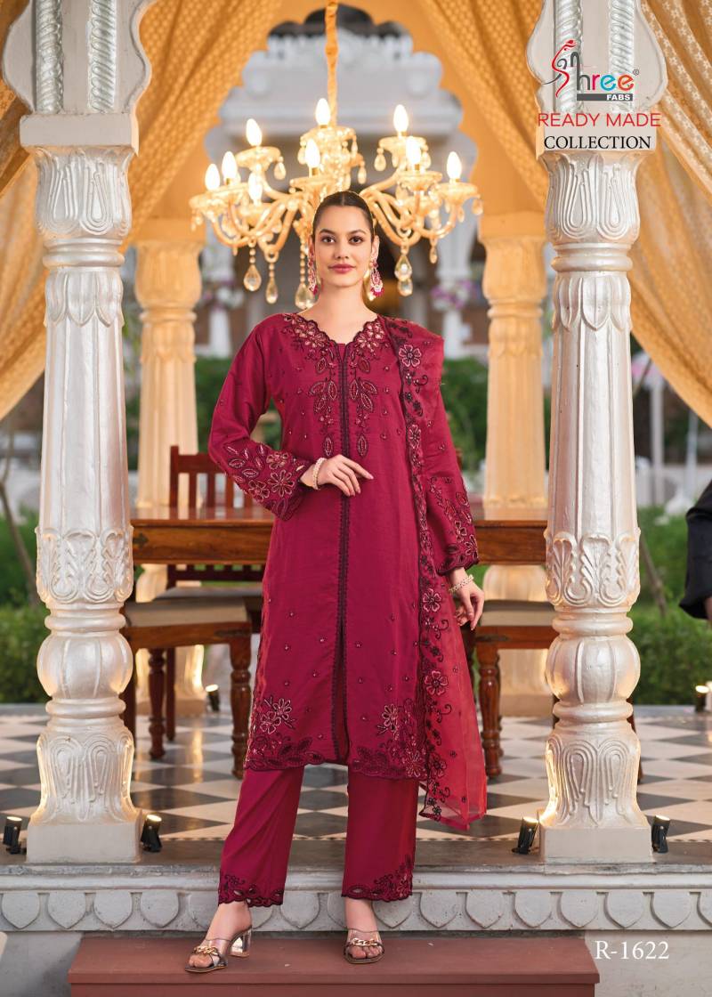 Shree R 1622 Pakistani Ready Made Salwar Suits Collection