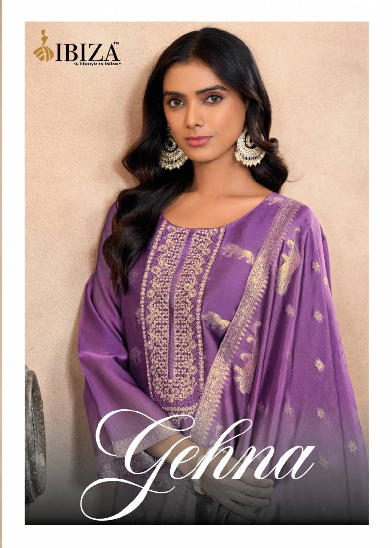 Ibiza Gehna Banglory Silk Designer Salwar Kameez Collection