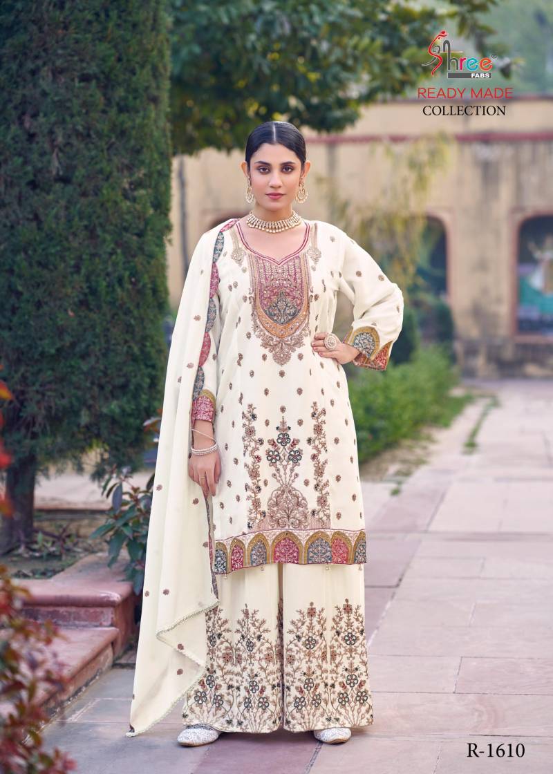 Shree R 1610 Pakistani Ready Made Salwar Suits Collection