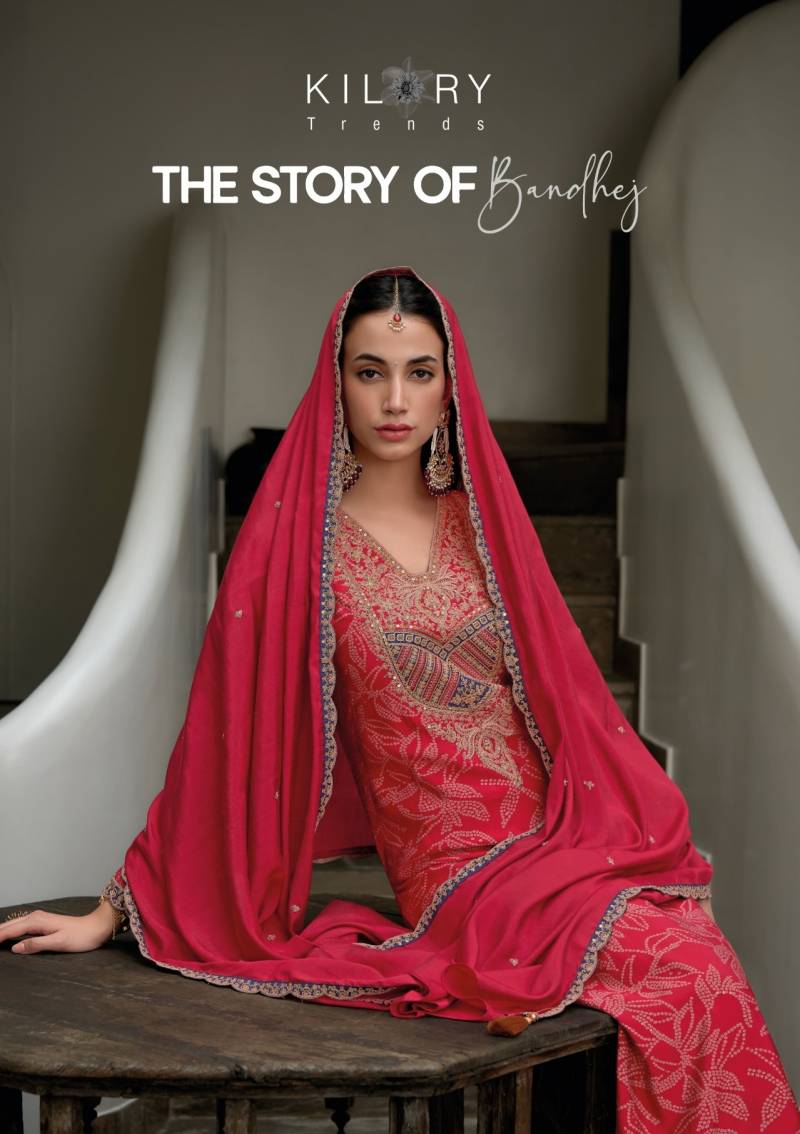 Kilory The Story Of Bandhej Digital Printed Salwar Suits