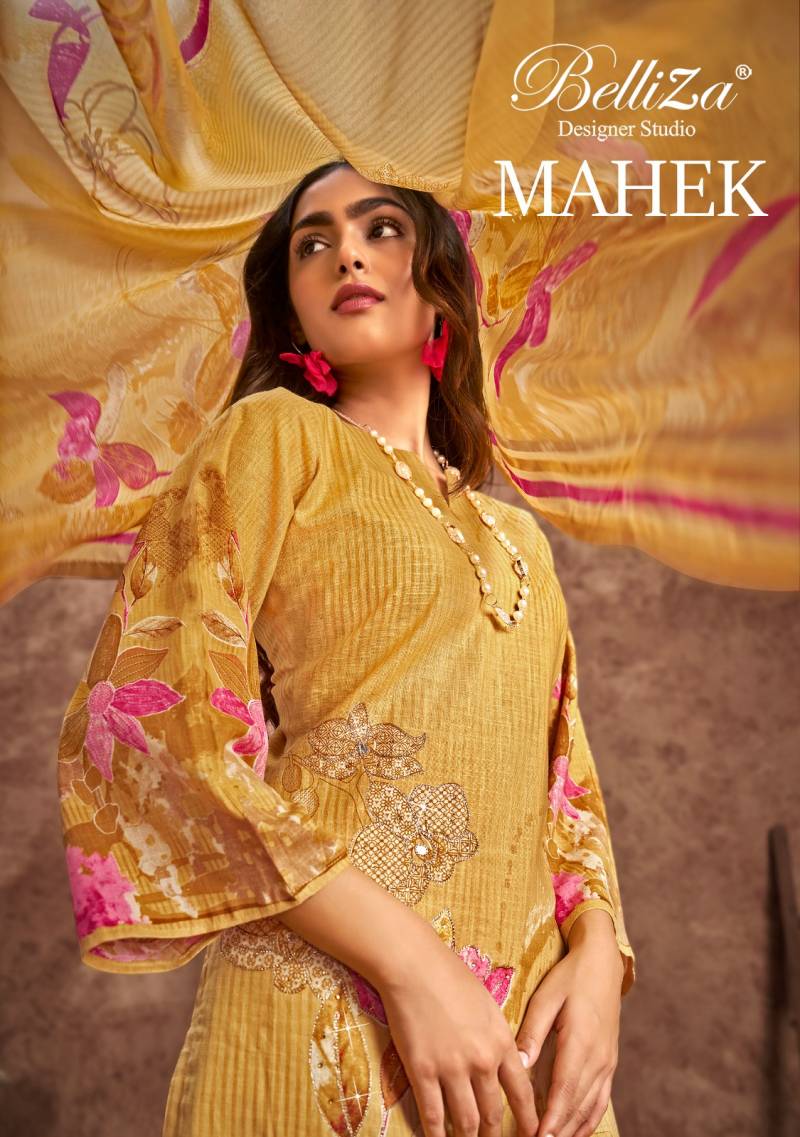 Belliza Mahek Cotton Printed Dress Material Collection