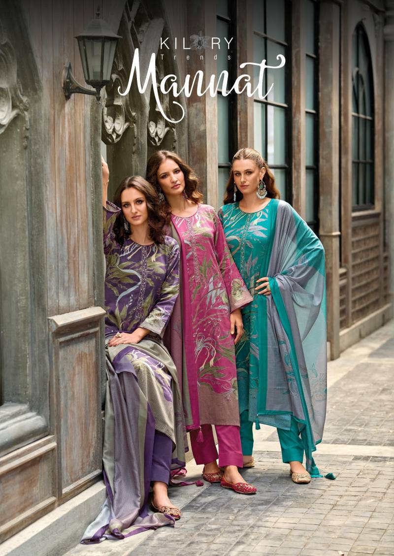 Kilory Mannat Cotton Printed Salwar Suits Wholesale Price