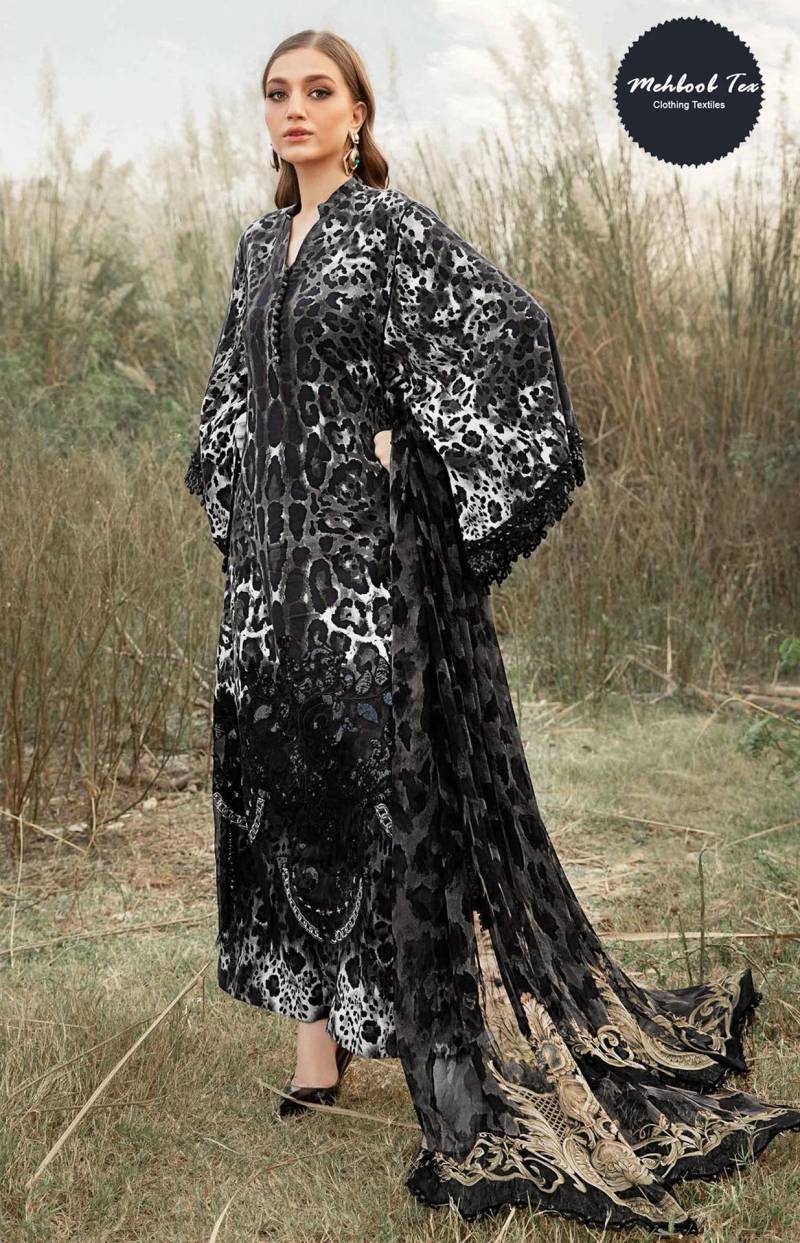 Mehboob Tex 1516 Pakistani Suits Chiffon Dupatta Collection
