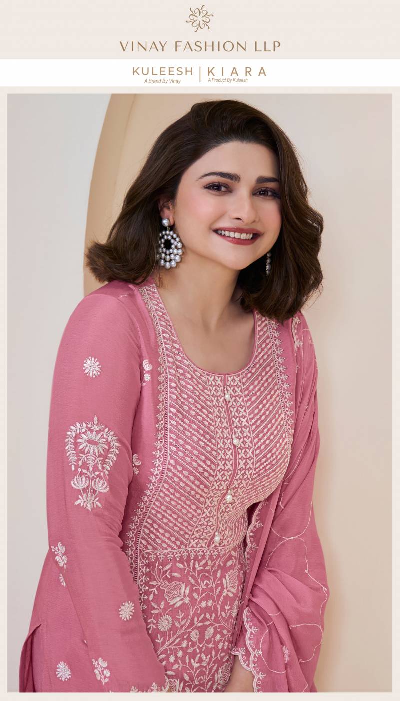 Vinay Kuleesh Kiara Chinon Designer Salwar Kameez Collection