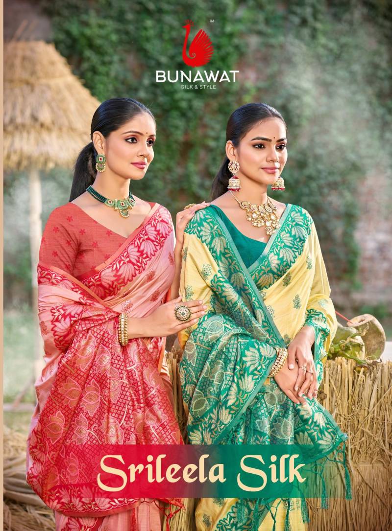 Bunawat Srileela Designer Silk Saree Collection