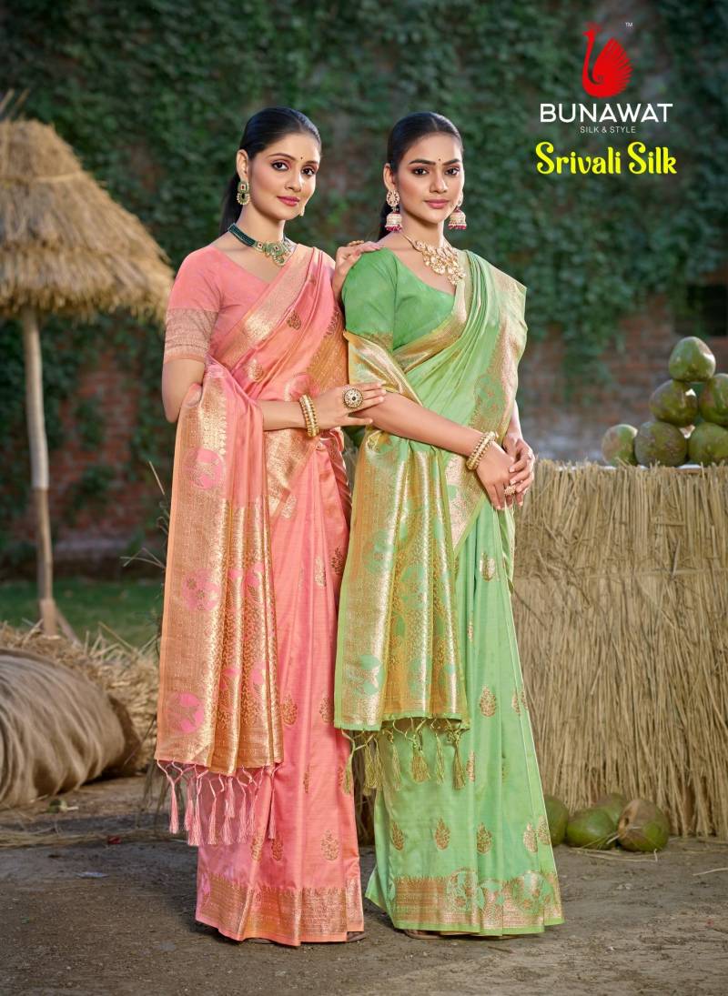 Bunawat Srivalli Silk Wedding Saree Collection