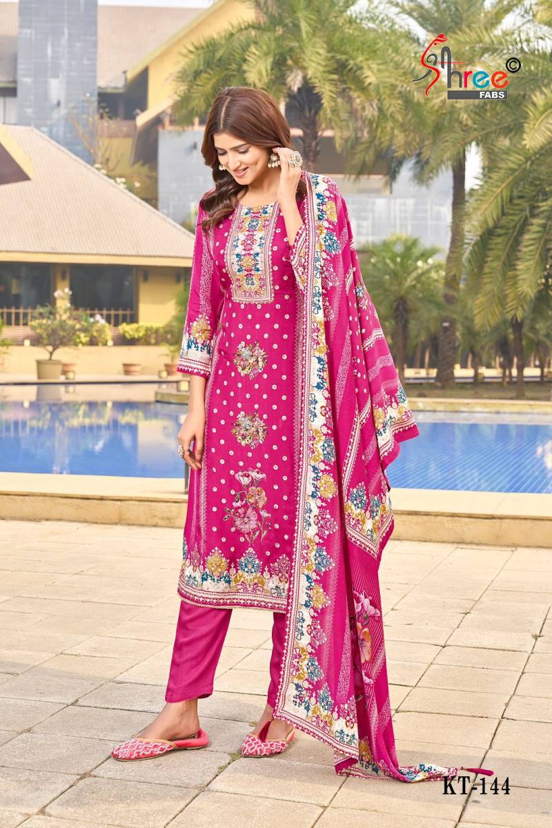 Shree Kt 144 Designer Salwar Suits Collection