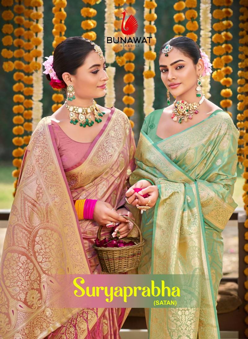 Bunawat Suryaprabha Wedding Wear Silk Saree Collection