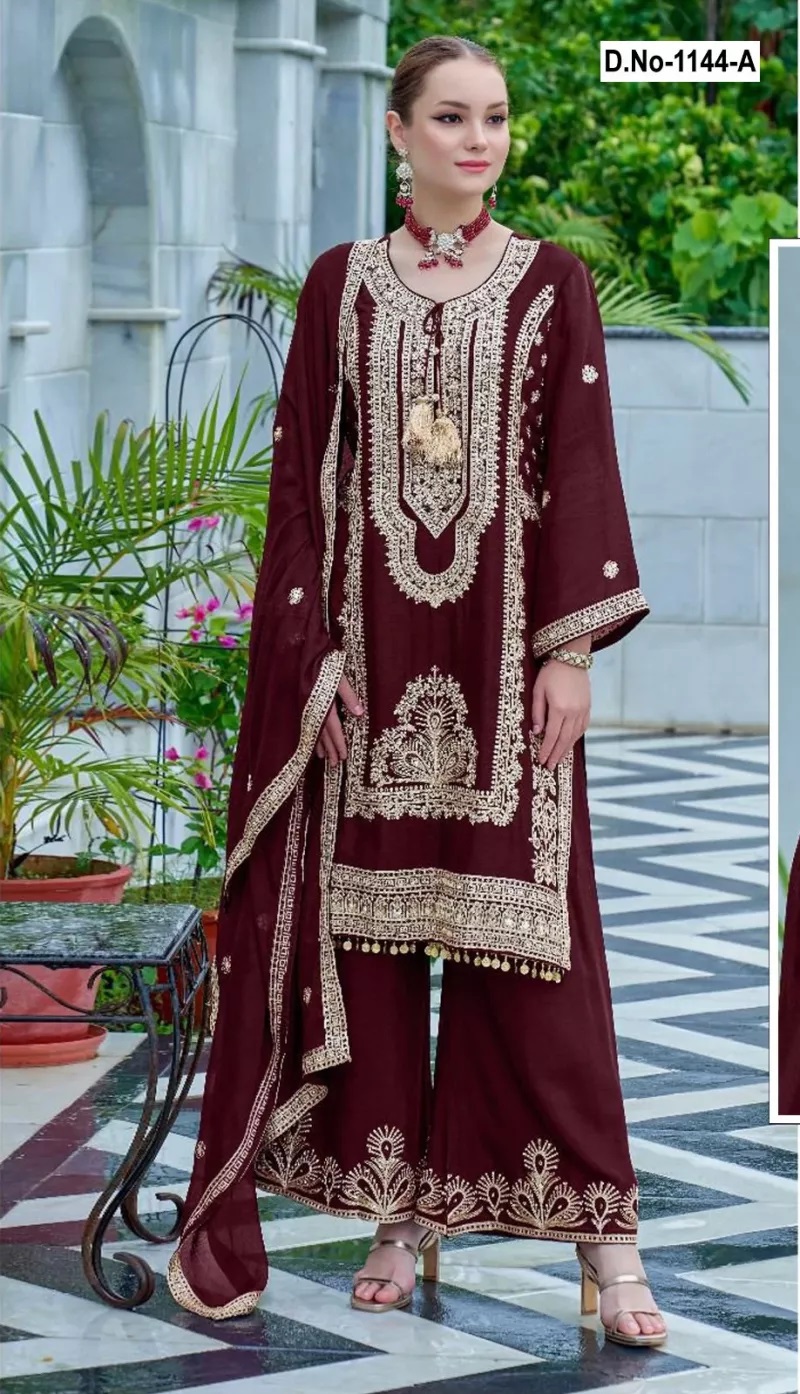Super Hit 1144 Designer Pakistani Salwar Suits Collection