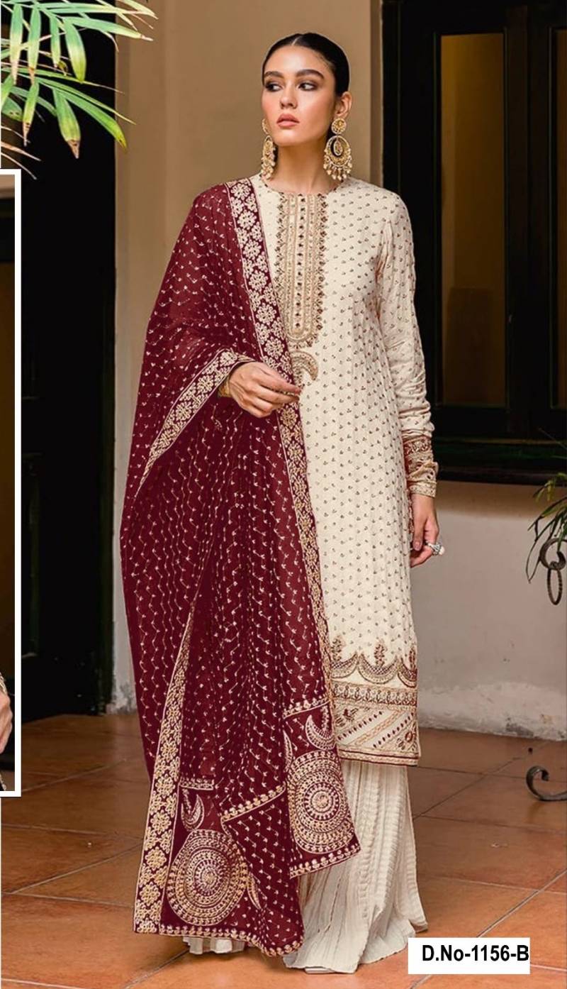 Super Hit 1156 Georgette Pakistani Salwar Suits Collection