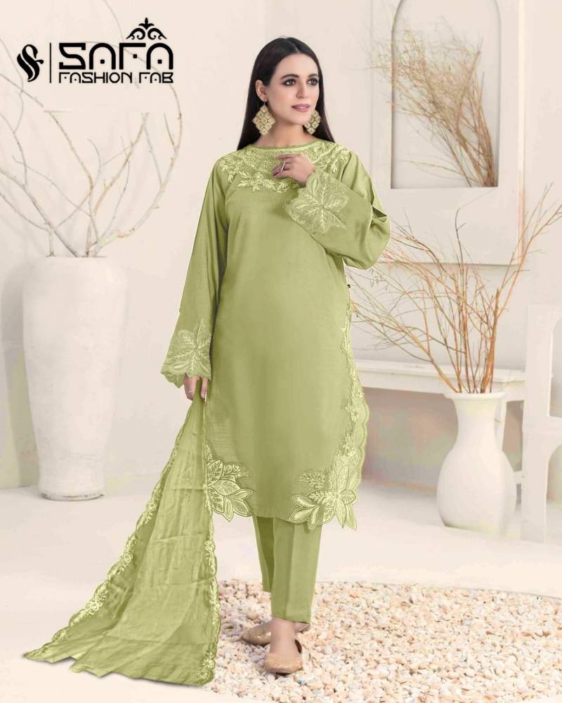 Safa Fashion Fab 1317 Pakistani Readymade Suit Collection