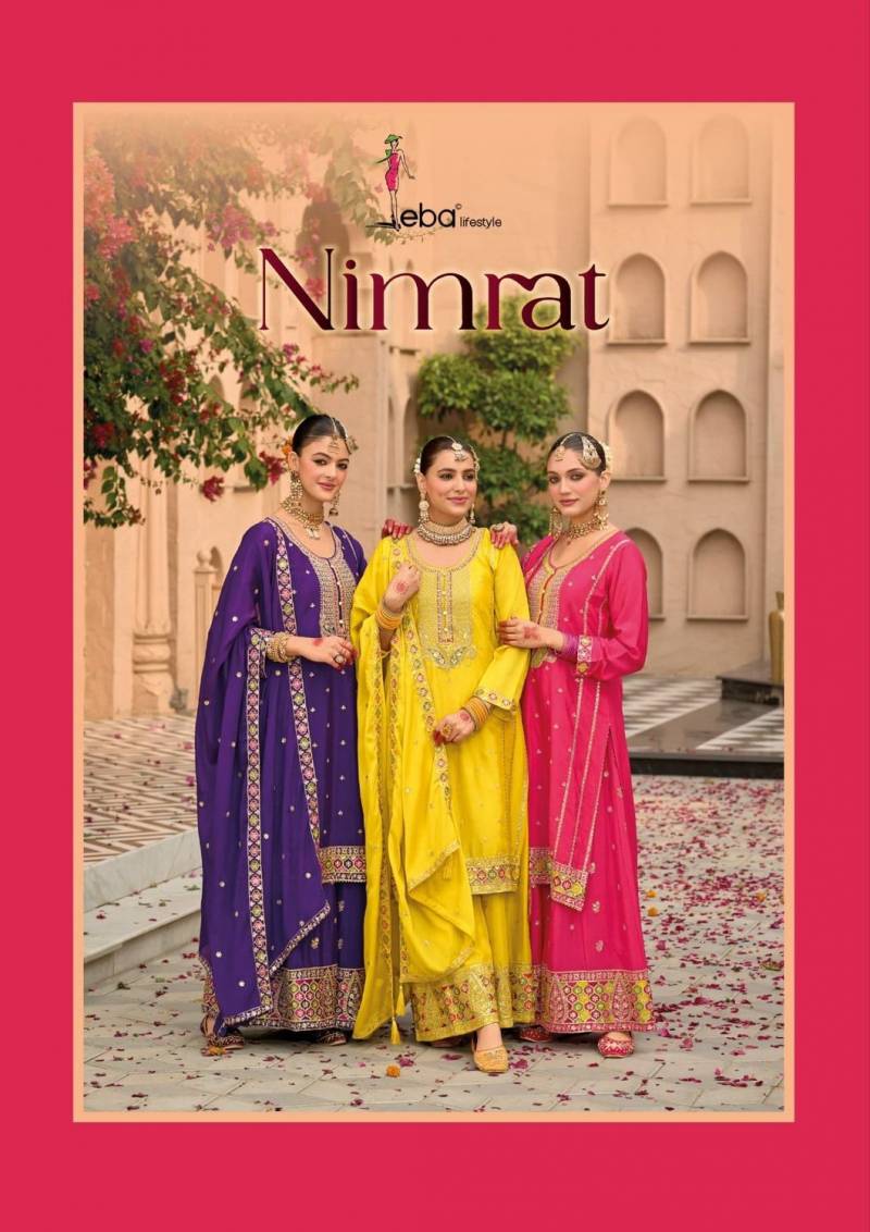 Eba Nimrat Series 1778 To 1780 Designer Ready Made Suits Collection