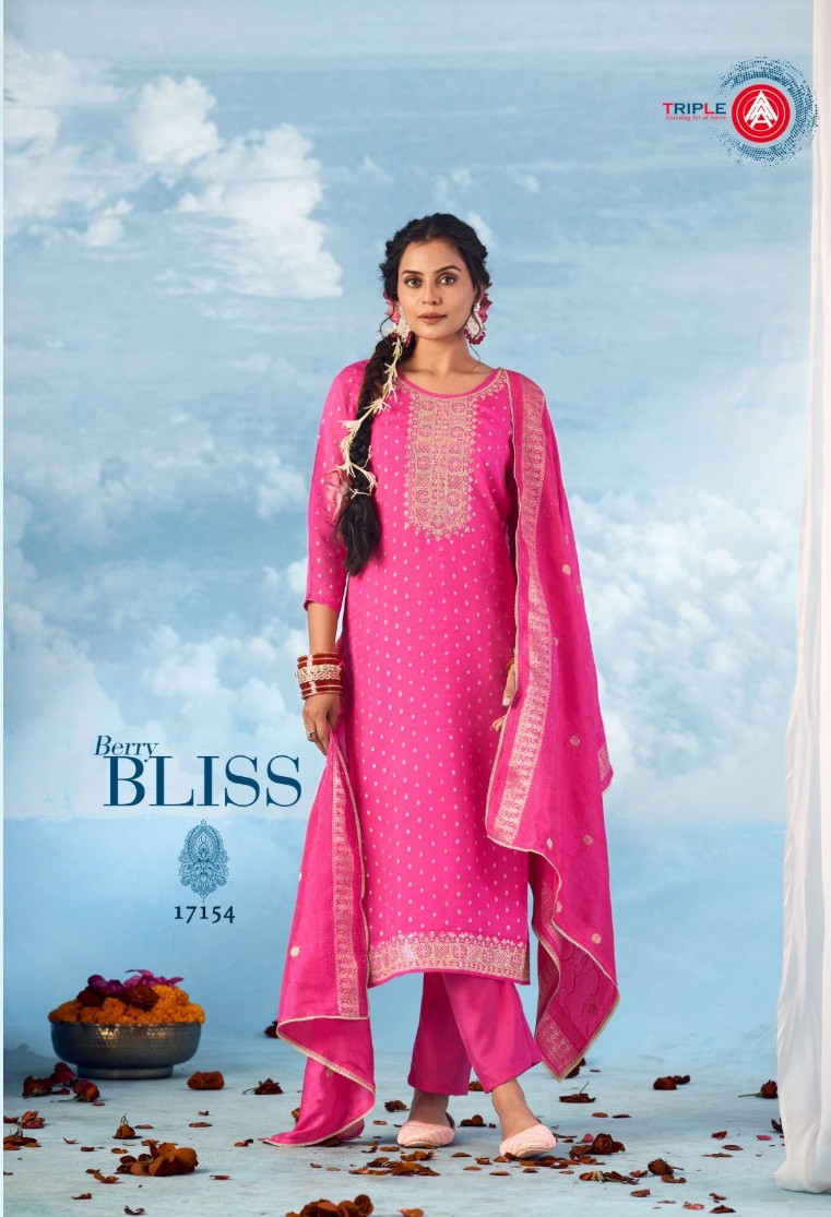 Triple Aaa Amrapali Designer Dress Material Collection