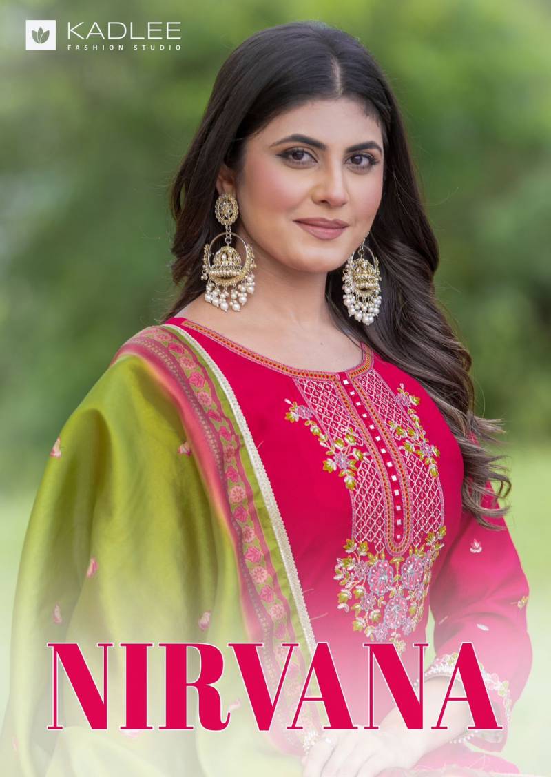 Kadlee Nirvana Designer Kurti Bottom With Dupatta Collection