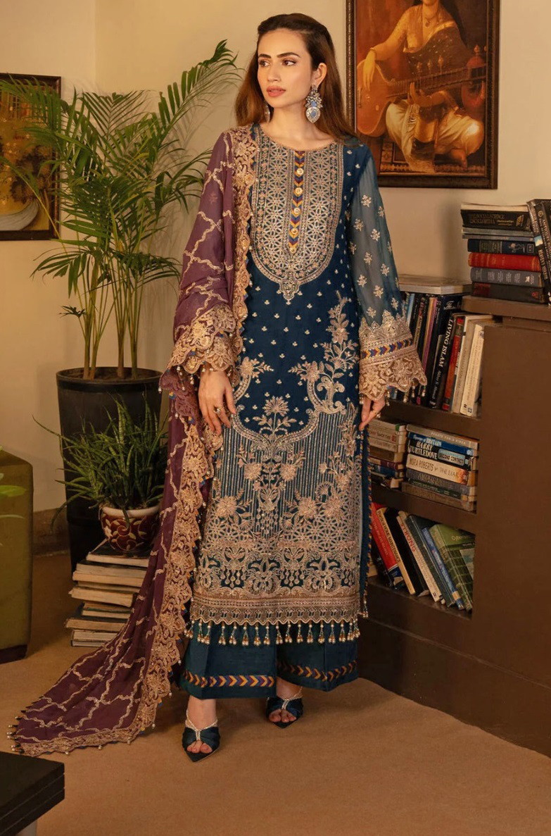 Anamsa 635 Designer Pakistani Salwar Kameez Collection