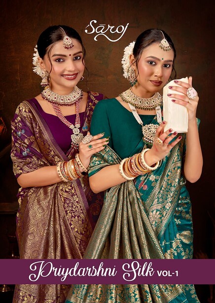 Saroj Priyadarshini Silk Vol 1 Silk Saree Collection