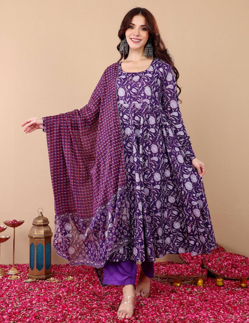 Dhruvi 249 Printed Casual Kurti Bottom With Dupatta