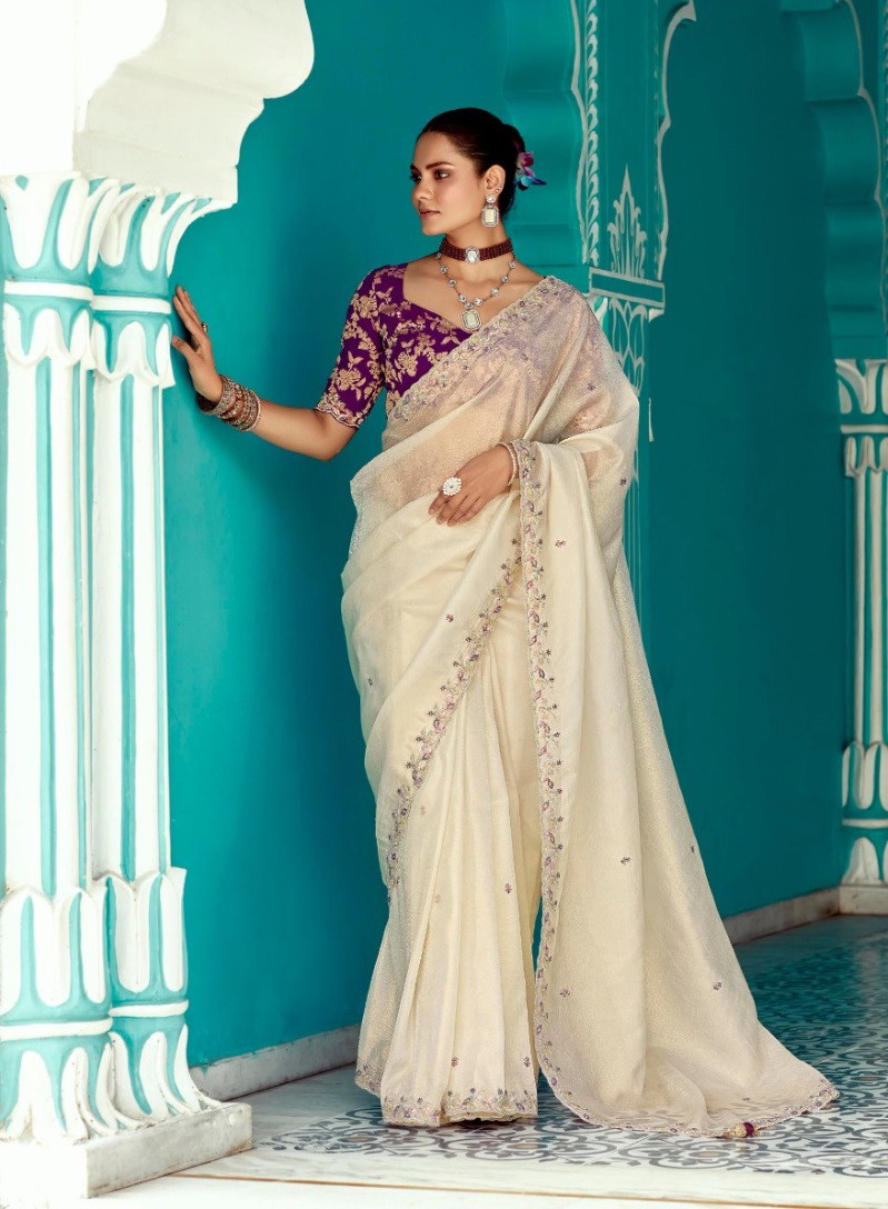 Kimora Amber Wedding Wear Designer Saree Collection