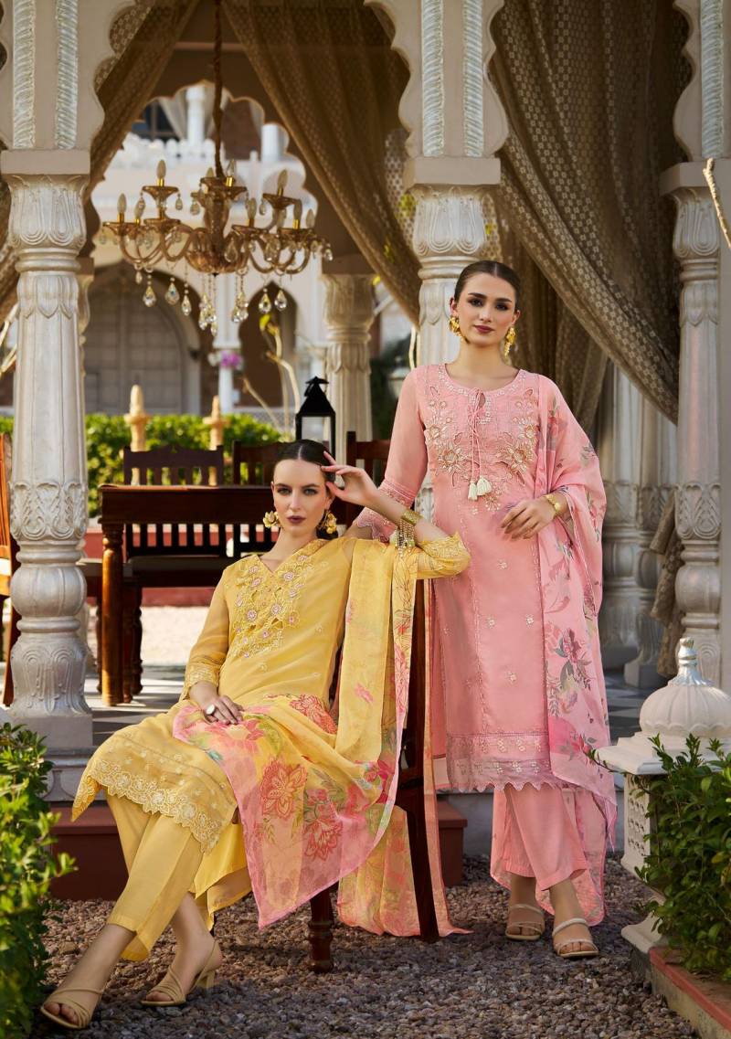 Lady Leela Varnika Designer Kurti Bottom With Dupatta Collection