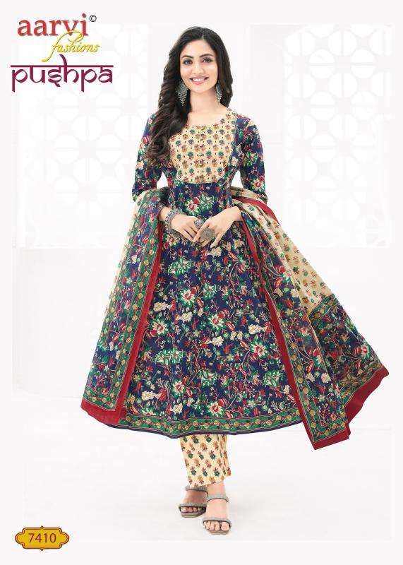 Aarvi Pushpa Vol 1 Anarkali Readymade Dress Collection