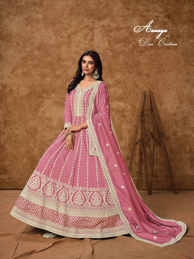 Aanaya Vol 214 Designer Gown With Dupatta Collection