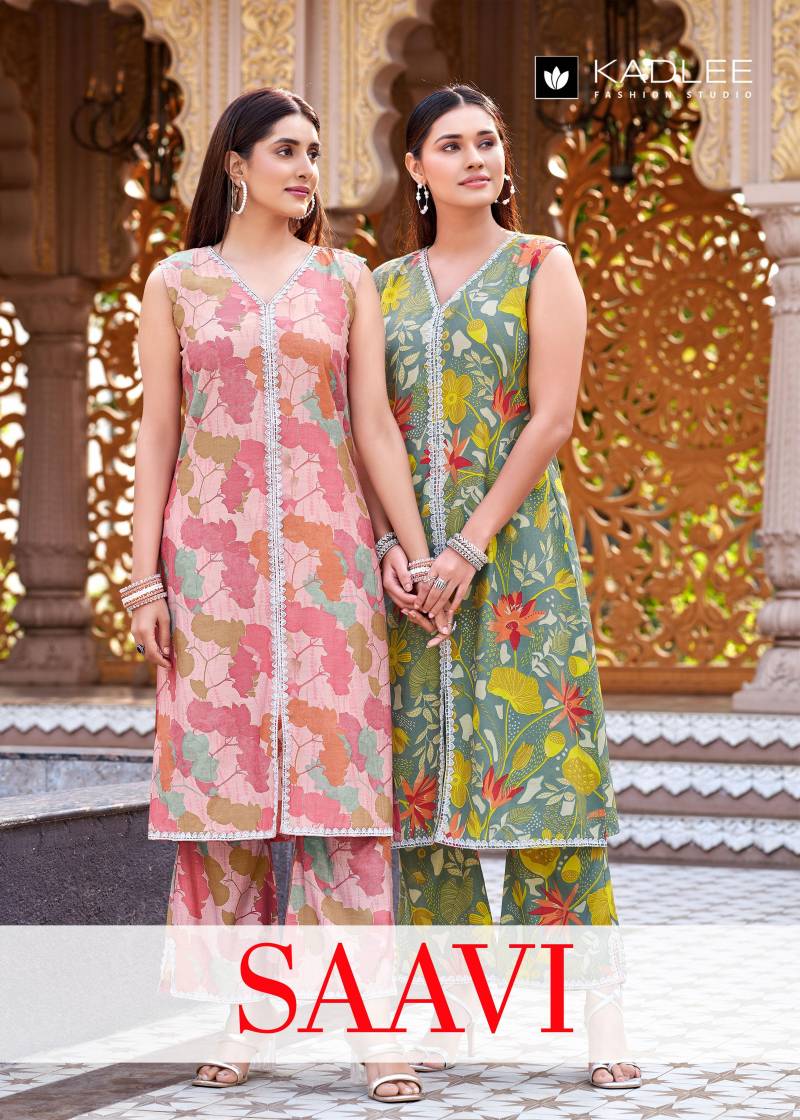 Kadlee Saavi Fancy Printed Kurti With Bottom Collection