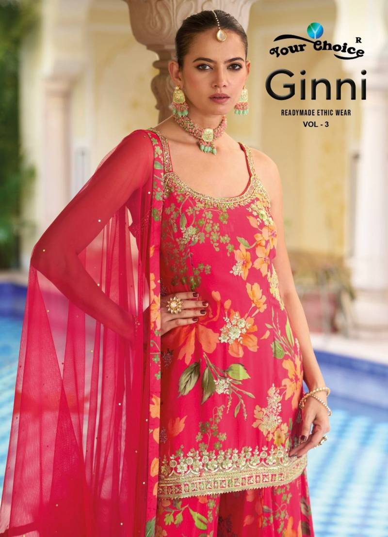 Your Choice Ginni Vol 3 Designer Salwar Suits Collection