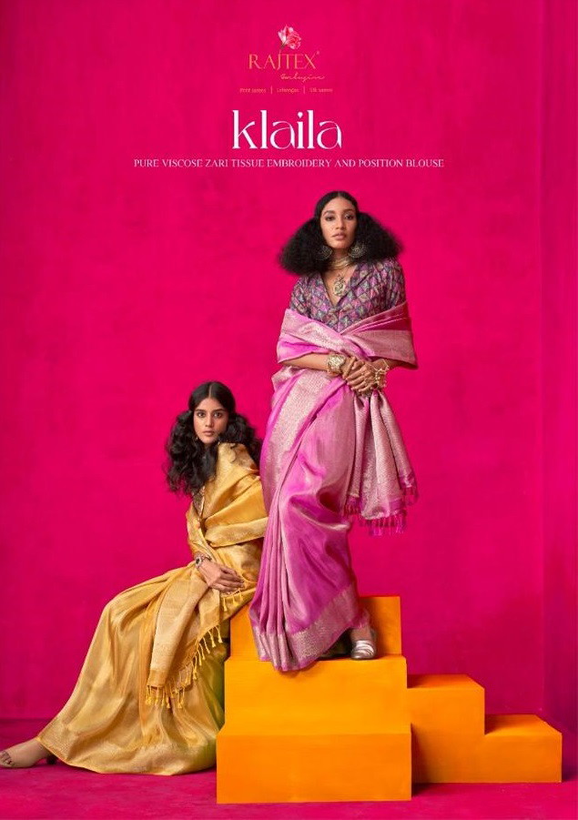 Rajtex Klaila Zari Tissue Silk Sarees Collection