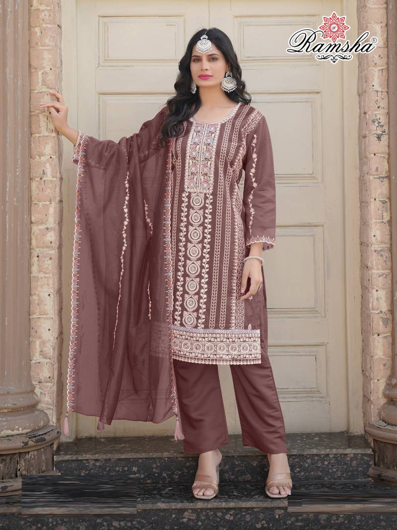 Ramsha R 1249 Nx Ready Made Pakistani Suits Collection