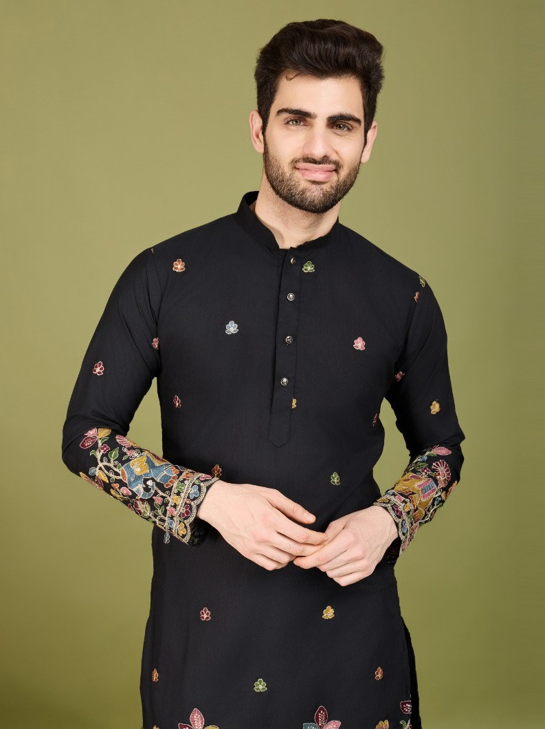 Shubhvastra Vastra Vogue Sequence Mens Kurta Collection