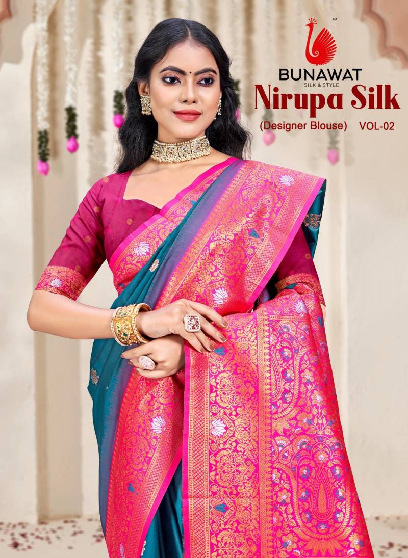 Bunawat Nirupa Silk Vol 2 Designer Silk Sarees Collection