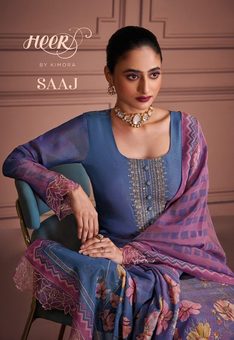 Kimora Heer Saaj Printed Salwar Suits Collection