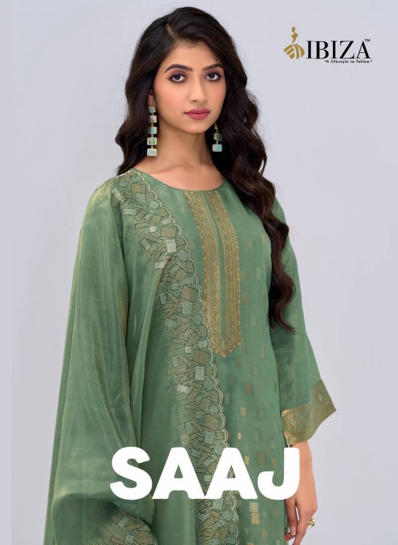Ibiza Saaj Silk Designer Salwar Suits Collection