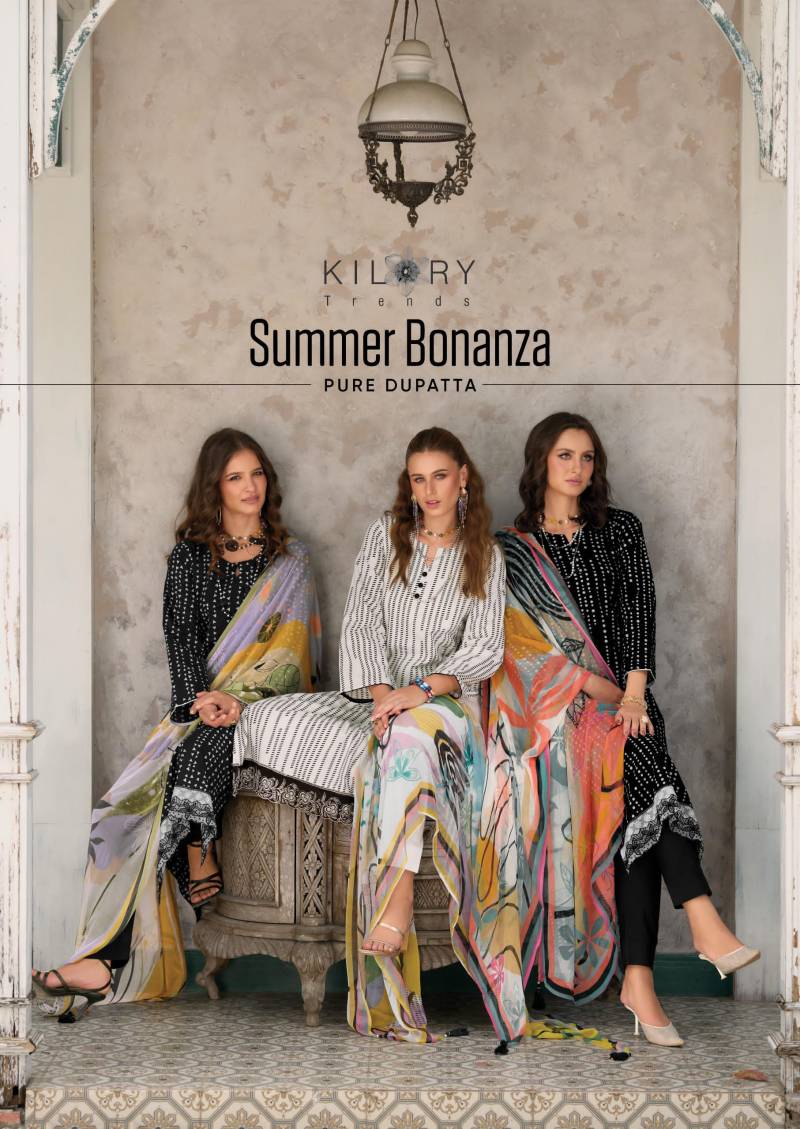 Kilory Summer Bonanza Cotton Designer Salwar Suits Collection