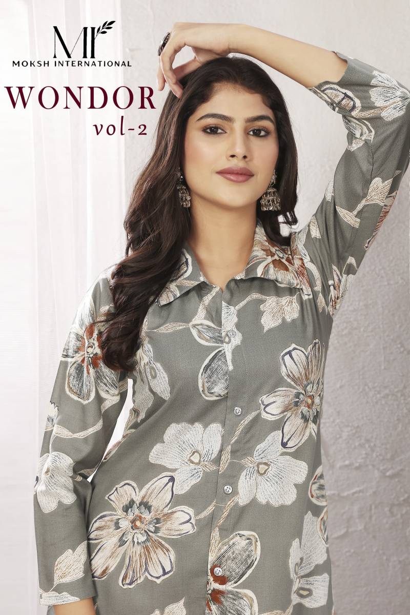 Moksh Wondor Vol 2 Stylish Western Co Ord Set Collection