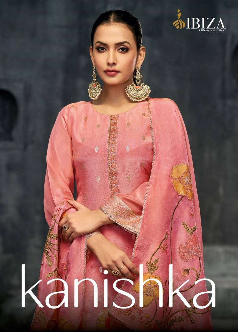 Ibiza Kanishka Silk Designer Salwar Kameez Collection