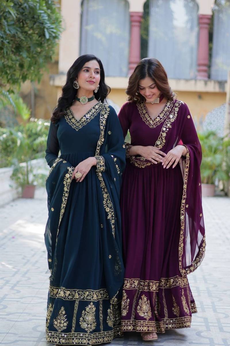 Luna Vol 17 Festive Wear Designer Gown Collection