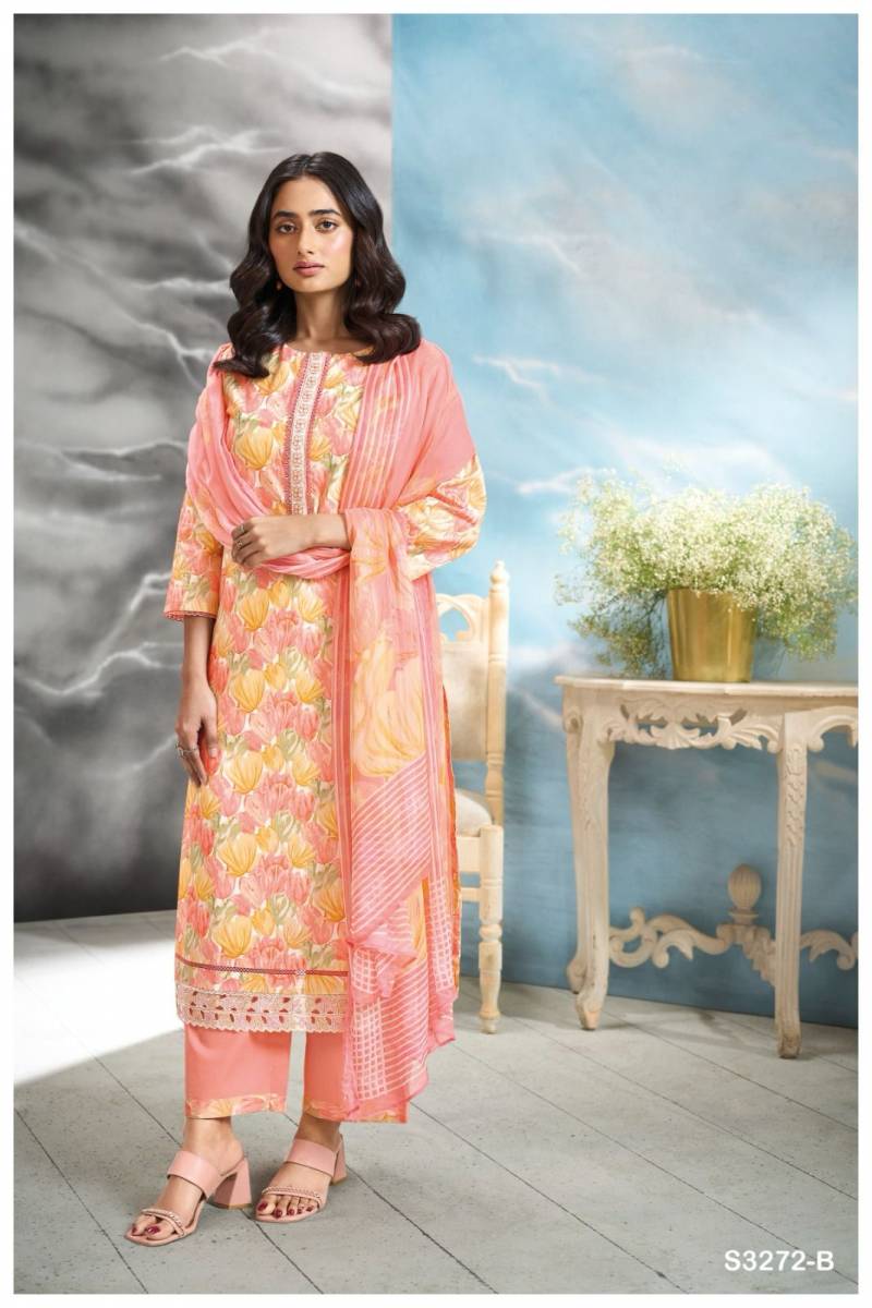 Ganga Greta Cotton Printed Salwar Suits Collection