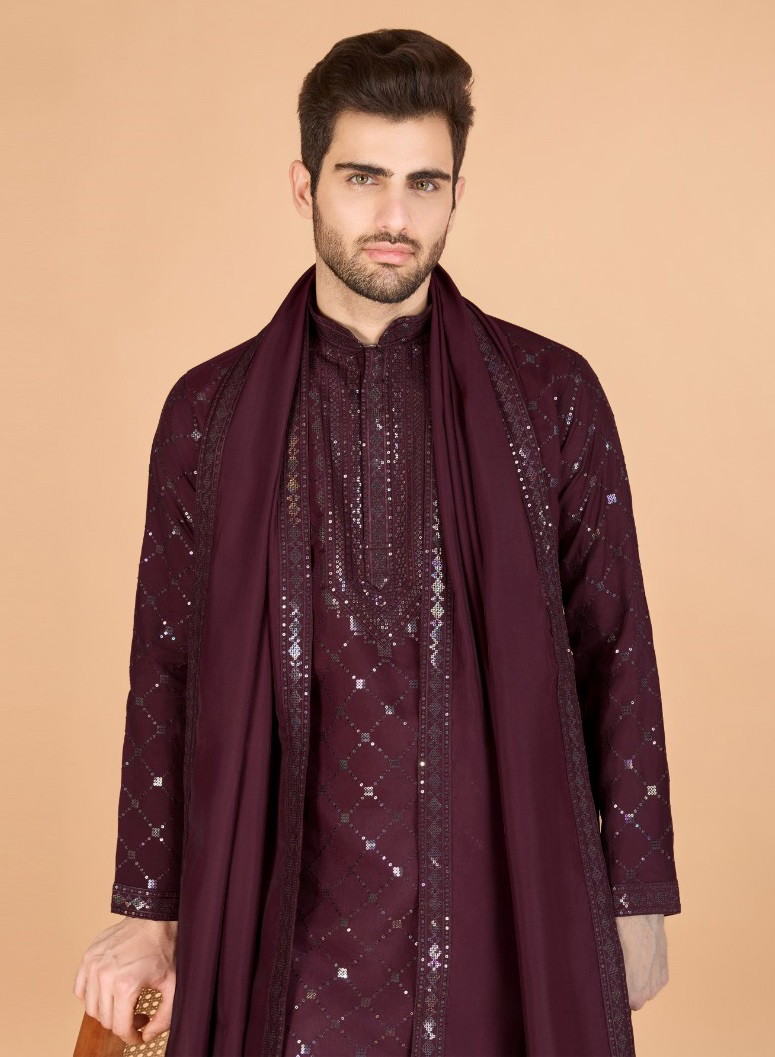 Shubhvastra Vastra Mantra Kurta With Dupatta Mens Wear