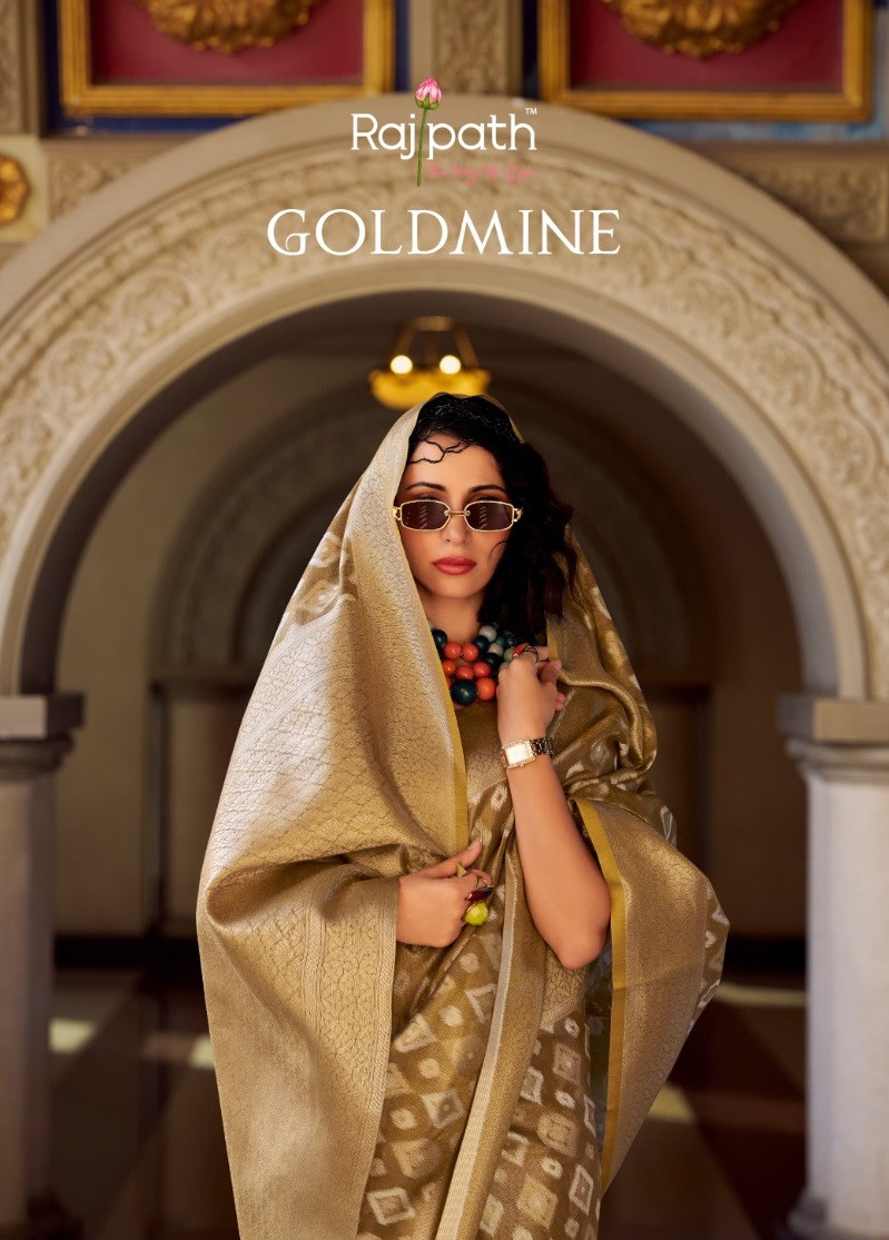 Rajpath Goldmine Tissue Silk Wedding Saree Collection