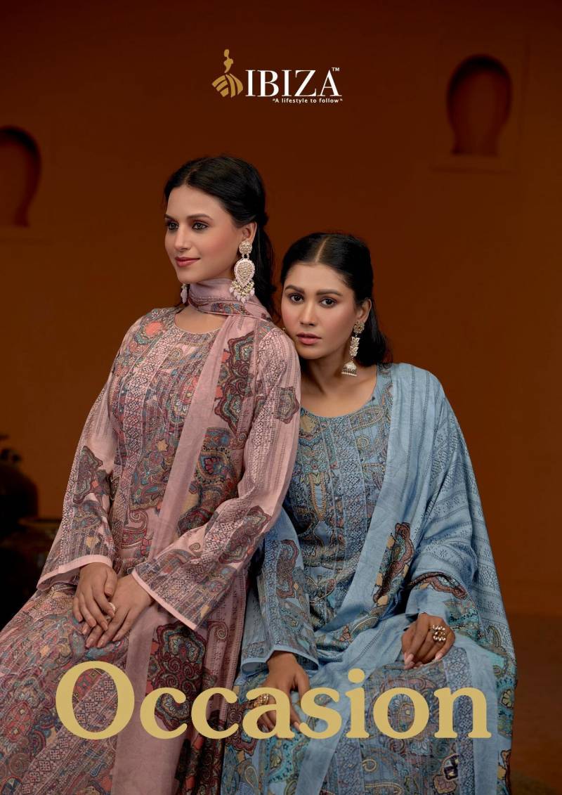 Ibiza Occasion Printed Salwar Kameez Collection