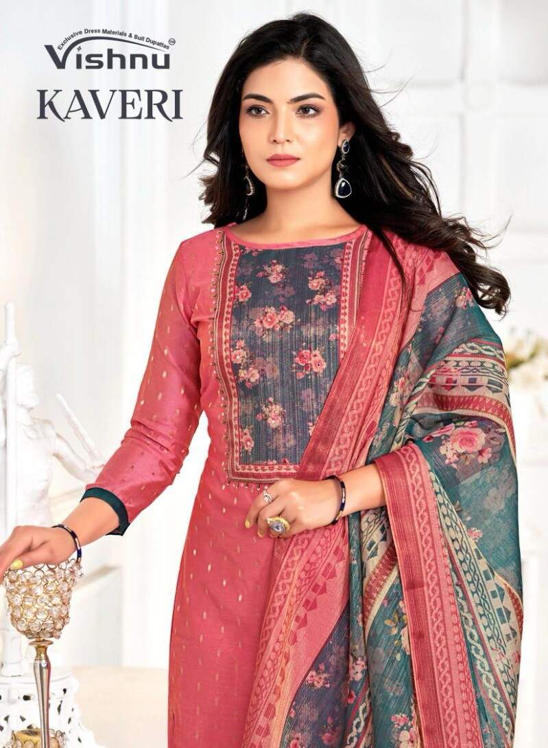 Vishnu Kaveri Modal Butti Designer Dress Material Collection