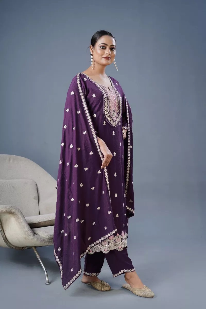 9star Fashion Swaraj Silk Kurti bottom With Dupatta